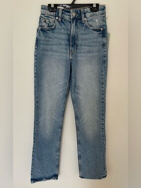 H&M Light Blue Straight Leg Jeans
